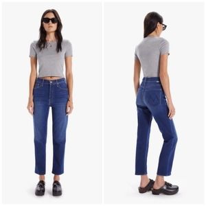 Mother Jeans - The Tomcat Straight Leg Cropped - Snipped in the bud - Size 29